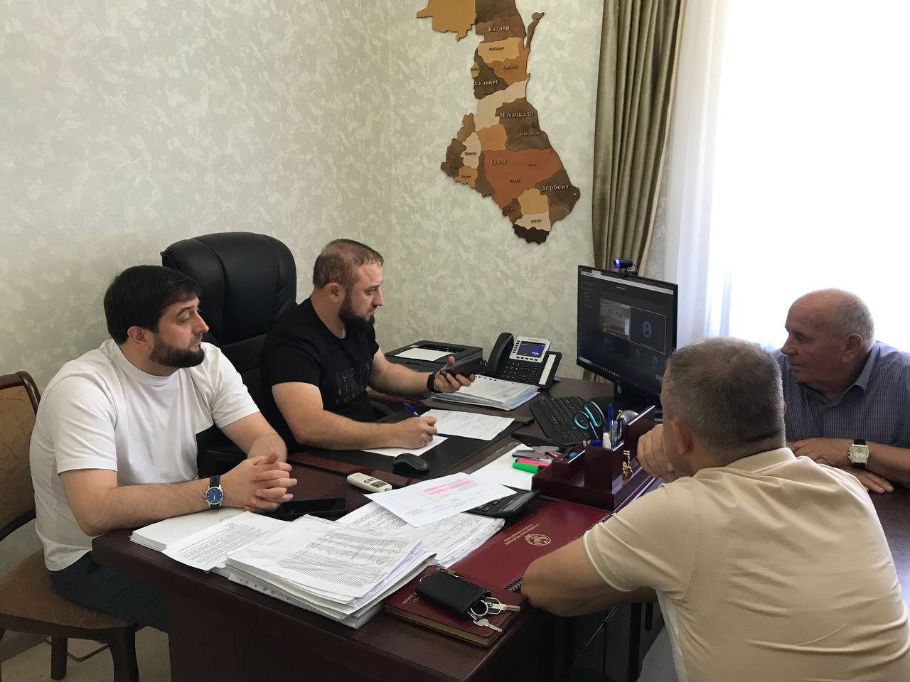 Совещание в режиме ВКС.